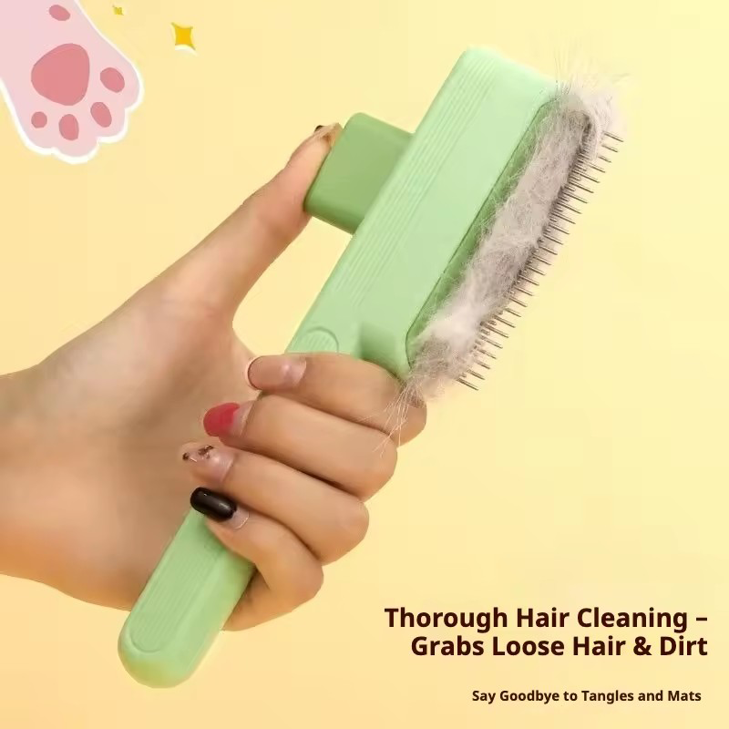 Hair Care Is Self Care - Spazzola autopulente per la rimozione del