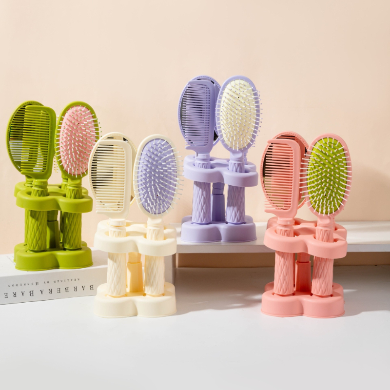 Hair Care High End - Set di quattro pezzi con specchio