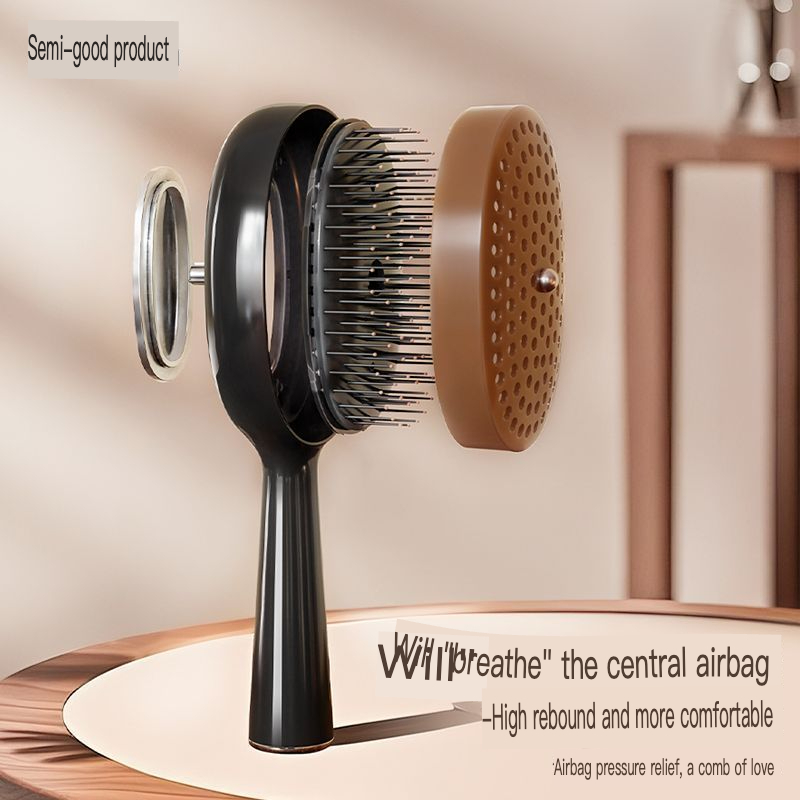 Hair Care High End - Pettine Massaggiante Professionale di Alta Gamma