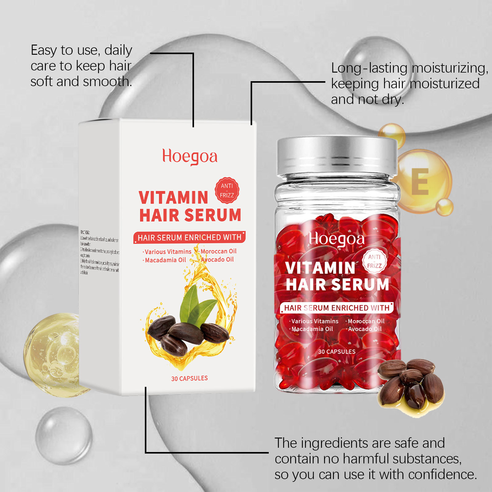 Hair Care Growth - Capsule di siero per la cura