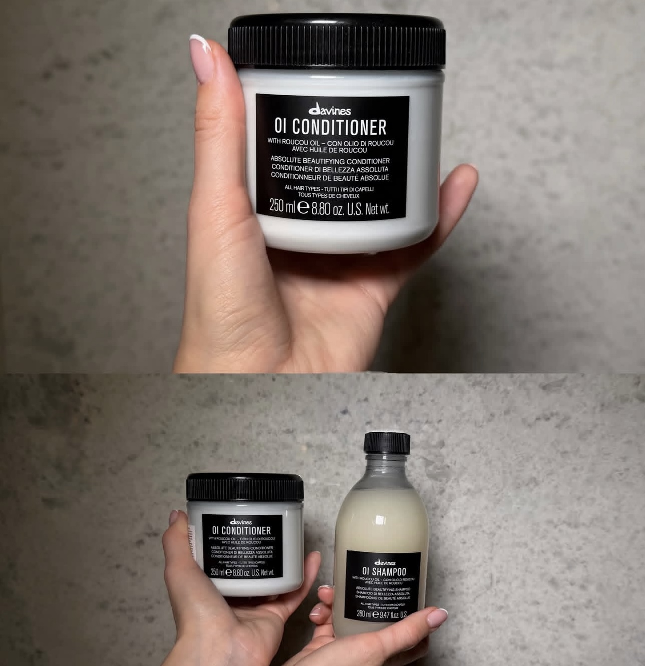 Set di Shampoo e Balsamo OI de - Hair Care Routine recensione e prezzo